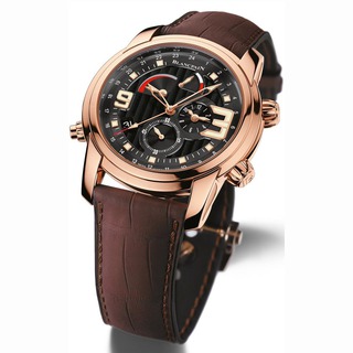 Replica Blancpain L-Evolution Alarm GMT Red Gold 8841-3630-53B Replica Watch